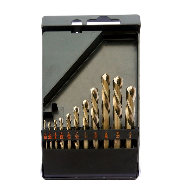 Screw, 135 Point Point Angle, Bronze Oxide Finish, 3-Flats Shank